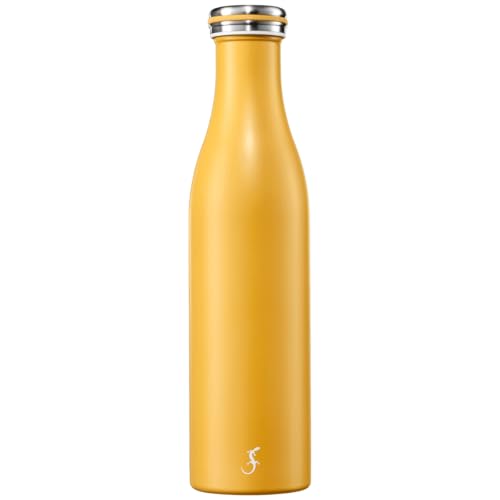 LURCH Termo de acero inoxidable de 0,75 l en limonada, una botella para todo