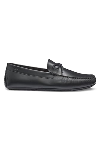 Image of BOSS Men's Noel_mocc_ltlctb 10277792 01 Driver Moccasins, Black, 10 UK