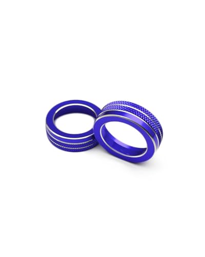 Temperature Adjustment Knob for Festa Air Conditioner Knob Decorative Ring Climate Control HVAC (Blue)