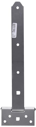 Alberts 326142 Kreuzgehänge | mit vernietetem Stift | Edelstahl | Band 292 x 34 mm | Scharnier 92 x 44 mm