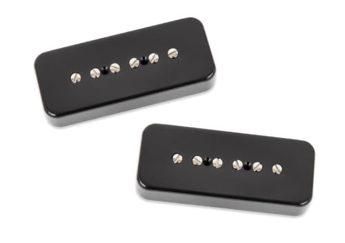 SEYMOUR DUNCAN - Microphone for Electric Guitar - Set Guitar Pickups Silencer P90 Hot Black