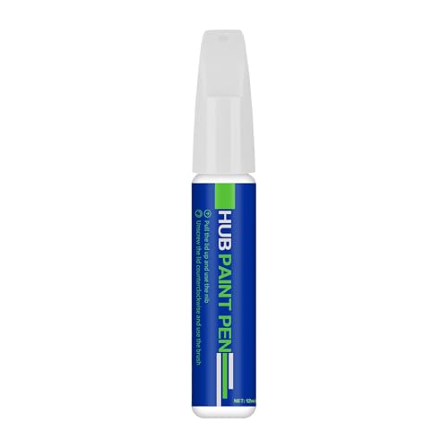 Car Touch Up Paint Pen, Scratch Repair Marker, Repair Paint Filler, Quick Dry, Multi-Surfaces Compatibility, 12ml, for Automotive, Furniture, Home Walls