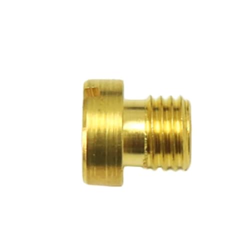 Kit de jet principal de moto M6 pour carburateur DellOrto, buse d'injecteur 6mm en laiton, 10 pièces