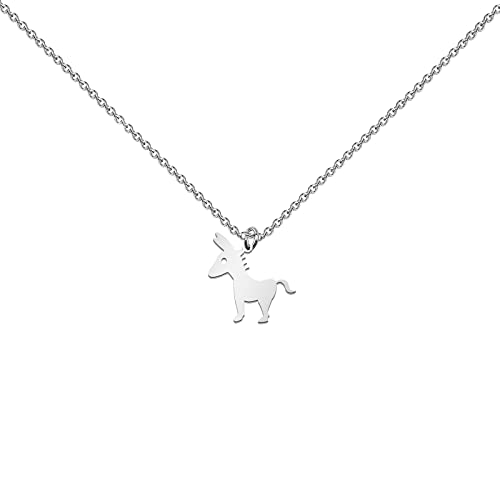 WUSUANED Funny Donkey Pendant Necklace Donkey Lover Gifts Animal Owner Gift Donkey Themed Gift Donkey Farm Animal Gifts