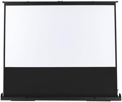 Sengfwin Pantalla de Proyección Portátil de 80 Pulgadas, Pantalla...