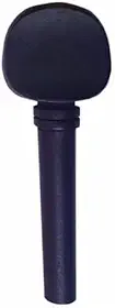 Cravelha para Violino 4/4, Pino de Encaixe 4cm, Diâmetro 0,8cm, Preto