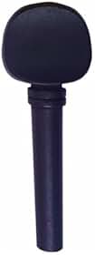 Cravelha para Violino 4/4, Pino de Encaixe 4cm, Diâmetro 0,8cm, Preto
