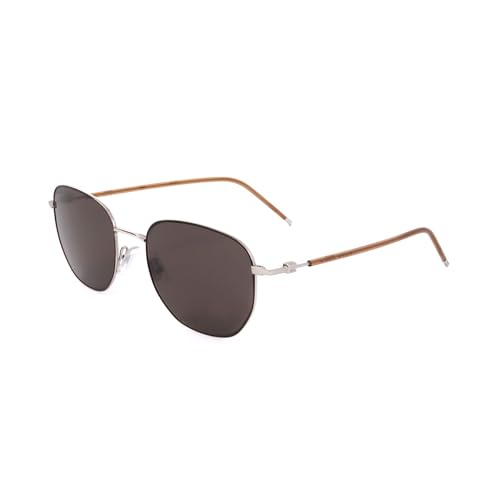 Hugo Boss Boss 1370/S 12R Sunglasses Matte Brown Silver 53/20 MAN