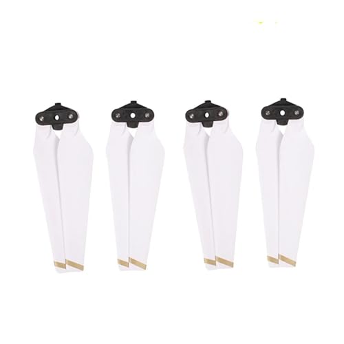 Pales d'hélice 8330 pour Drone Pro blanches pliables en pack de 4