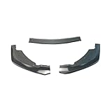 Compatible for 2015-2022 Ford Mustang MP Concepts GT500 Bumper Front Bumper Lip Side Splitter Spoiler Diffuser Glossy Black Carbon Style(Lip Carbon Look)
