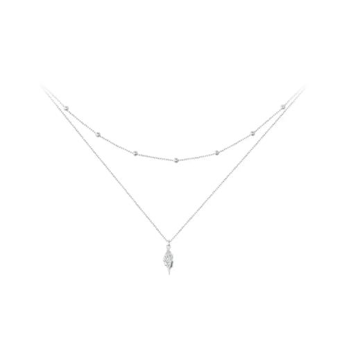 Collier conque argent 925 anti-nœud ras du cou multicouche pour sublimer le décolleté
