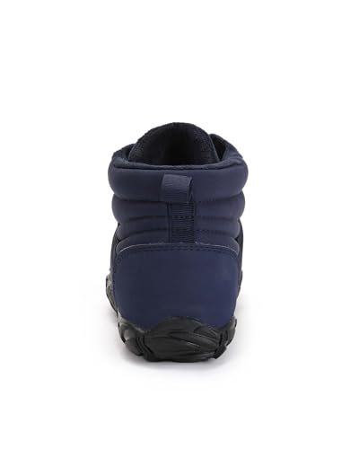 Bareway Winter Barefoot Shoes Mens Womens Minimalist Snow Barefoot Boots Waterproof Fur Lining Hiking Boots4