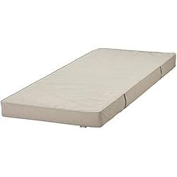 Colchónes Ensacados Ikea Ikea VANNAREID - Colchón de muelles ensacados, 80 x 200 cm, extra firme/beige