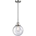 Innovations 201C-SN-G204-8-LED LED Mini Pendant, Brushed Satin Nickel