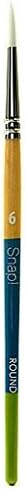 Princeton Snap Brushes (Size: 6) - White Taklon (Round) 2 pcs sku# 1826116MA