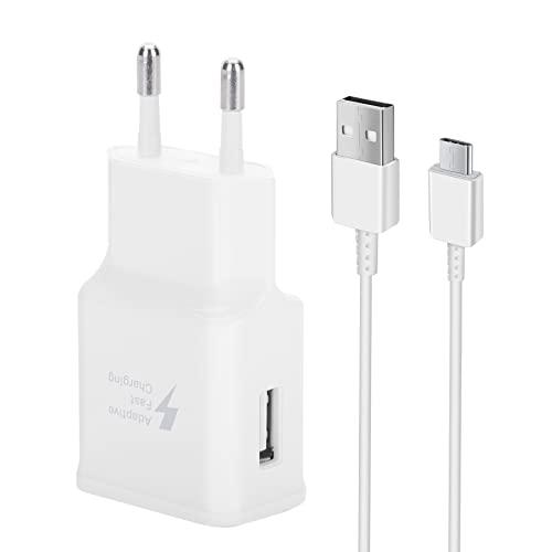 KAIMENGLONG Adaptive Chargeur Rapide pour Samsung Galaxy S22 S21 S21FE S21+ S20FE S20 S20 Ultra S10 S10e S9 S8 A72 A71 A52 A51 A53 5G/Note20/10/9/Pixel 2/3/XL...