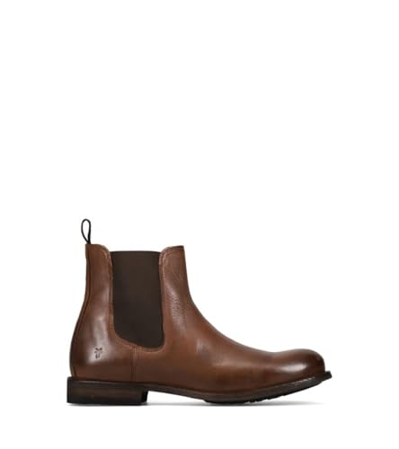 Image of Frye Tyler Chelsea Boots for Men Designed with Flexible Blake Construction and Elasticated Side Panels, Comfort Footbed and Full Leather Lining - 6 inch Shaft Height