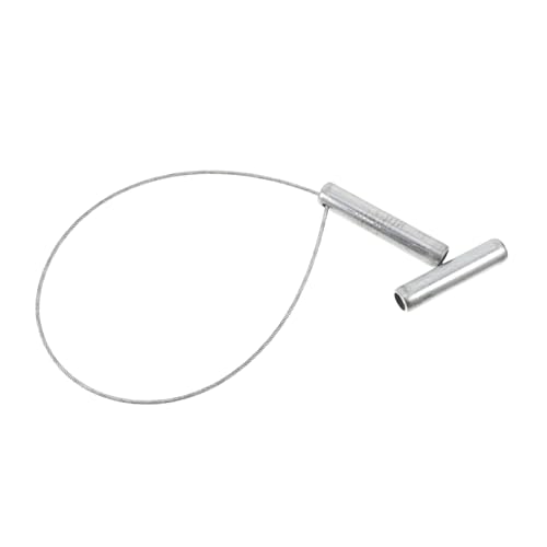 Milisten carpeta de cerdo herramienta para cerdos utillaje para cerdos cuerda para corbata de ganado cabestro de vaca cabestro de cabra herramientas de ganado metal galvanizado Silver