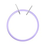 DOITOOL Embroidery Hoop Large Non Slip Cross Stitch Ring Holder for DIY Needlework Crafts and Wall Decoration Easy Fabric Fixing Tool for Beginners and Hobbyists