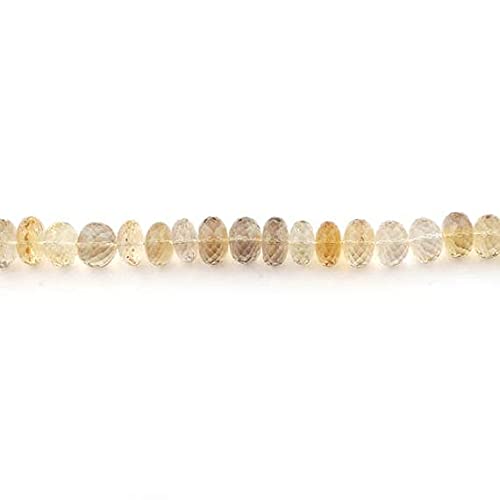 Citrine Rondelles 9mm-14mm LKBEADS : perles calibrées sans défaut pour joaillerie