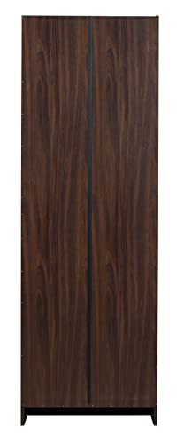 Image of DeckUp Giona Engineered Wood Book Shelf and Display Unit (Walnut, Matte Finish)