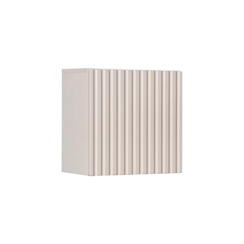 Mobiletto da bagno VANO – 1 anta – Marrone Congo – L30 × P30 × H18 cm – Da appendere