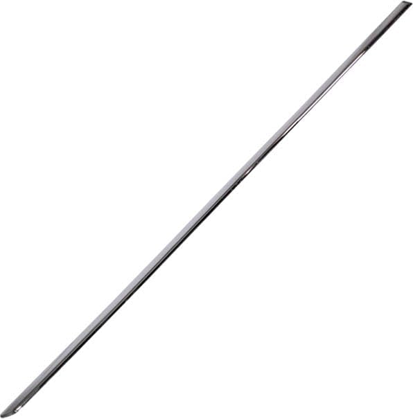 APDTY 169104 Rear Driver Side Door Molding and Beltlines Chrome