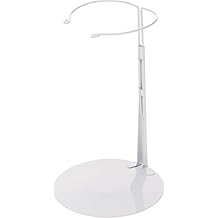 Kaiser Doll Stand 3301 - White Doll Stand for 16" to 26" Dolls with Extra Large Waist, 3-Pack