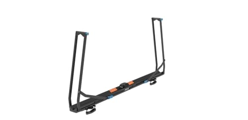 RockyMounts Machten Roof Bike Rack – Upright Mount for Road, Gravel & Mountain Bikes – No Frame Contact – Fits Most Crossbars – Part #12015