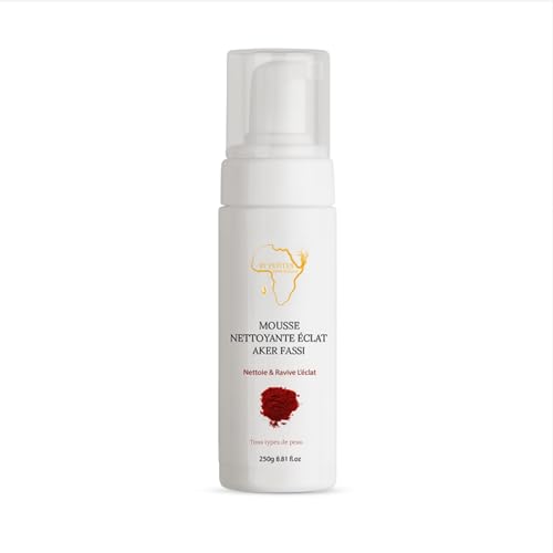 Mousse nettoyante Aker Fassi pour raviver les peaux ternes et fatiguées 150ml