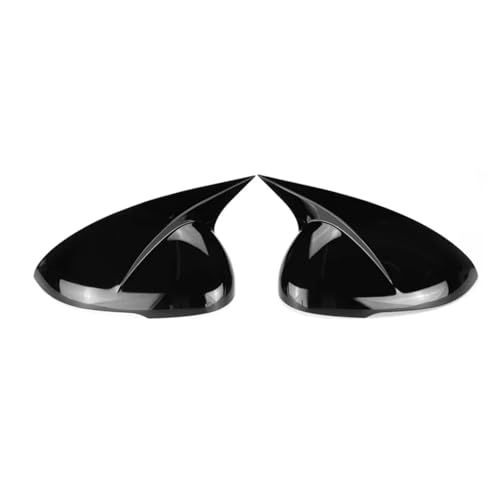 Compatible With KIA For K5 For Optima 2020 2021 車外装サイドミラーカバーキャップアクセサリーに対応 バックミラーハウジング(Black)
