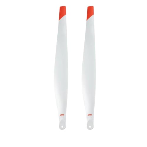 Hélices pliantes blanches pour drone Agras T25 assurant un remplacement CW efficace