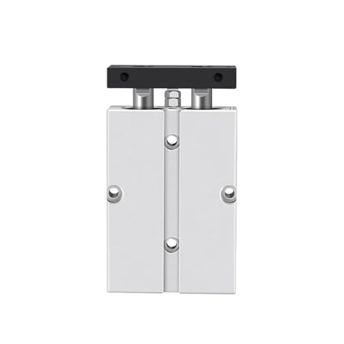 Cilindro neumático doble TN de aleación de aluminio con carrera de 15mm 5