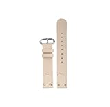 Adatto for DW Daniel Wellington orologio rotondo piccolo da 28mm 32mm con cinturino in nylon da donna, 12mm 14mm.(Khaki-Silver,For 28mm dial)
