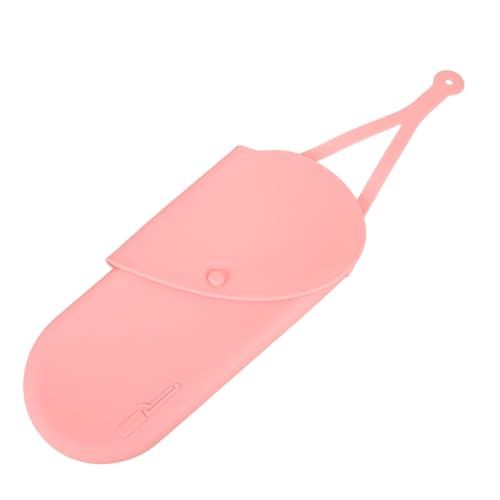 Bolsa de almacenamiento de silicona para planchas de pelo y rizadores, organizador portátil para herramientas de peinado miniatura 1