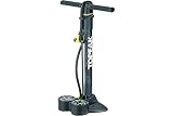 Topeak Unisex – Erwachsene JoeBlow Dualie Fahrradpumpe, Schwarz, 69 x 23 x 17 cm