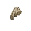 Poplar U-Channel framing Stock. Great for Stained Glass Work, Four-72 Inch Pieces
