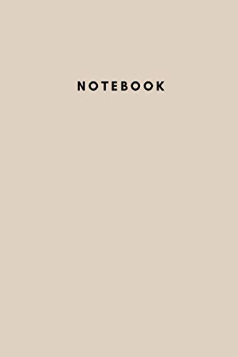 Notebook: Journal | Notebook | Diary | Jotter | Composition | Opulence Elegant Cream | 6'' X 9'' | 120 lightly-lined pages