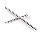 Simpson Strong Tie T10CRD1 10D Cedar and Redwood Decking Nails 3-Inch and 12-Gauge, 316 Stainless Steel, 1-Pound, 120-Piece