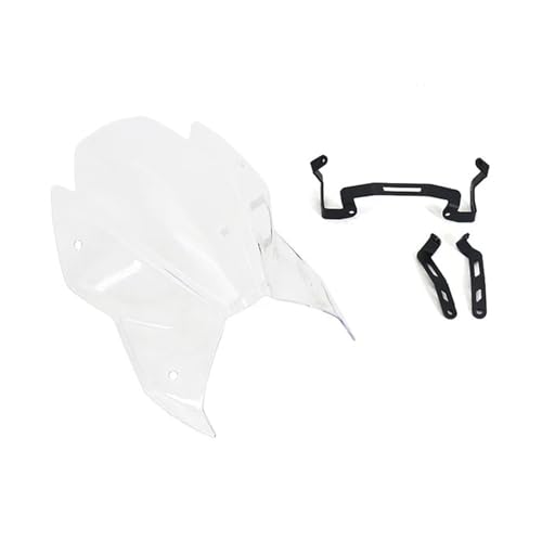 Déflecteur Vent Moto GSX-S1000 Anti-Turbulence Pare-Brise Clair pour Modèles 2021-2023