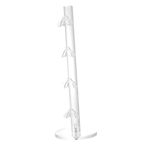 Healifty Simple Sunglasses Display Rack Acrylic Glasses Holder Sturdy Tabletop Stand for All Types of Glasses