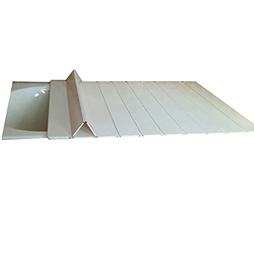 Couverture de baignoire et plateau isolant pour garder l'eau chaude
