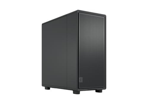 Fractal Design Epoch Black Solid - Caja de Juego para PC de Alto Flujo de Aire - Panel Frontal de...