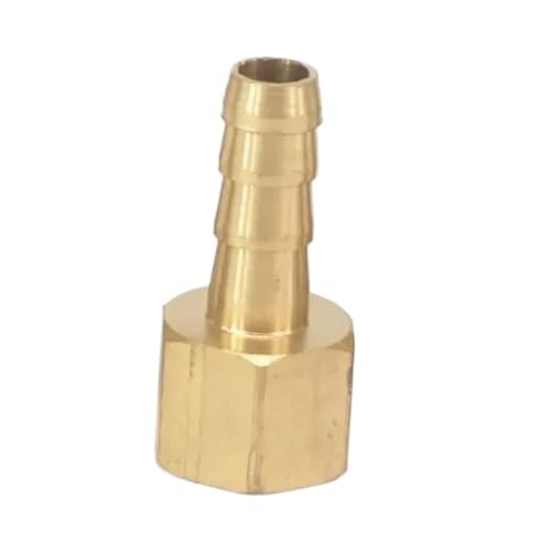 Conector de latón manguera 8mm con diseño hexagonal antiderrapante M18 2