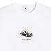 PUMA Mens Porsche Legacy Targa Graphic Crew Neck Short Sleeve Casual Tops Casual - White - Size XL