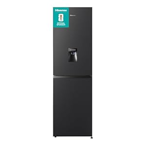 Hisense RB327N4WBE 256 Litre 50/50 Freestanding Frost Free Fridge Freezer with Water Dispenser - E Rating