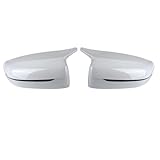 Car Rearview Mirror Housing fits for BMW G20 G21 G22 G23 G30 G31 G11 G12 G14 G15 G16 2017 IN Car Accessories LHD Rearview Door Mirror Cap Covers(Gloss white)(Gloss white)