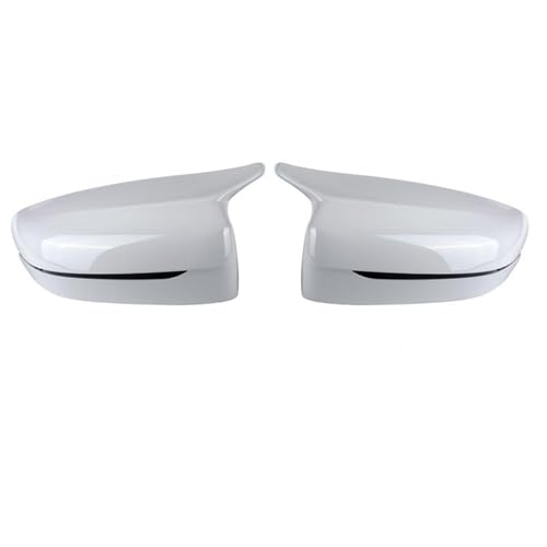 Coque rétroviseur blanc brillant BMW G20 G30 pour sublimer vos trajets