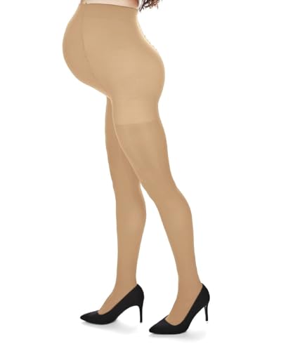 MeMoi - MeMoi Women's Maternity Opaque 80-Denier Tummy-Support Comfort Tights - Best Deal on Amazon