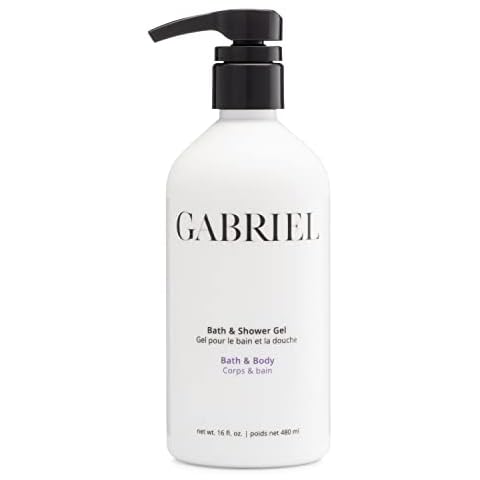 Gabriel Skincare Bath & Shower Gel, Natural, Paraben Free, Vegan, Cruelty-free, Non GMO, Infused with Vitamin C and aloe vera, restore natural moisture balance, 16 oz. Cover